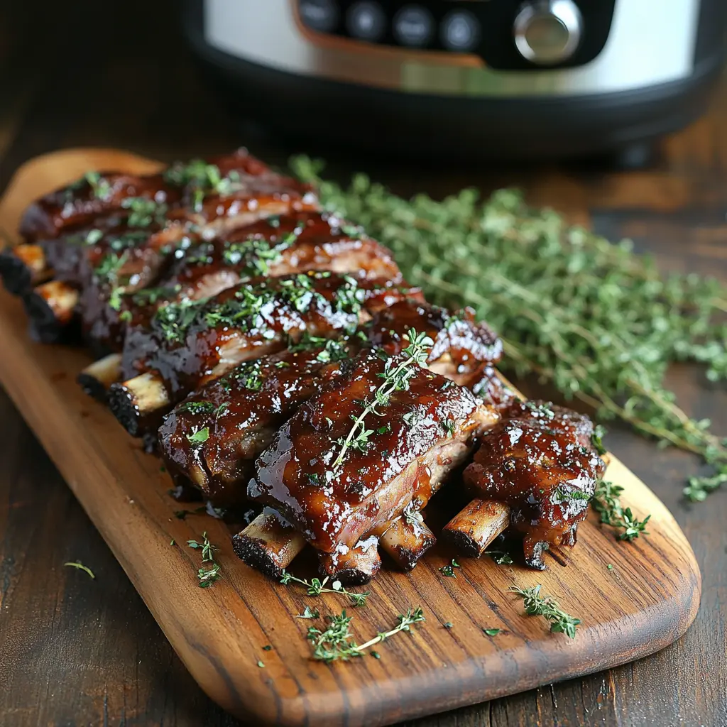 Should ribs be covered in liquid in a slow cooker