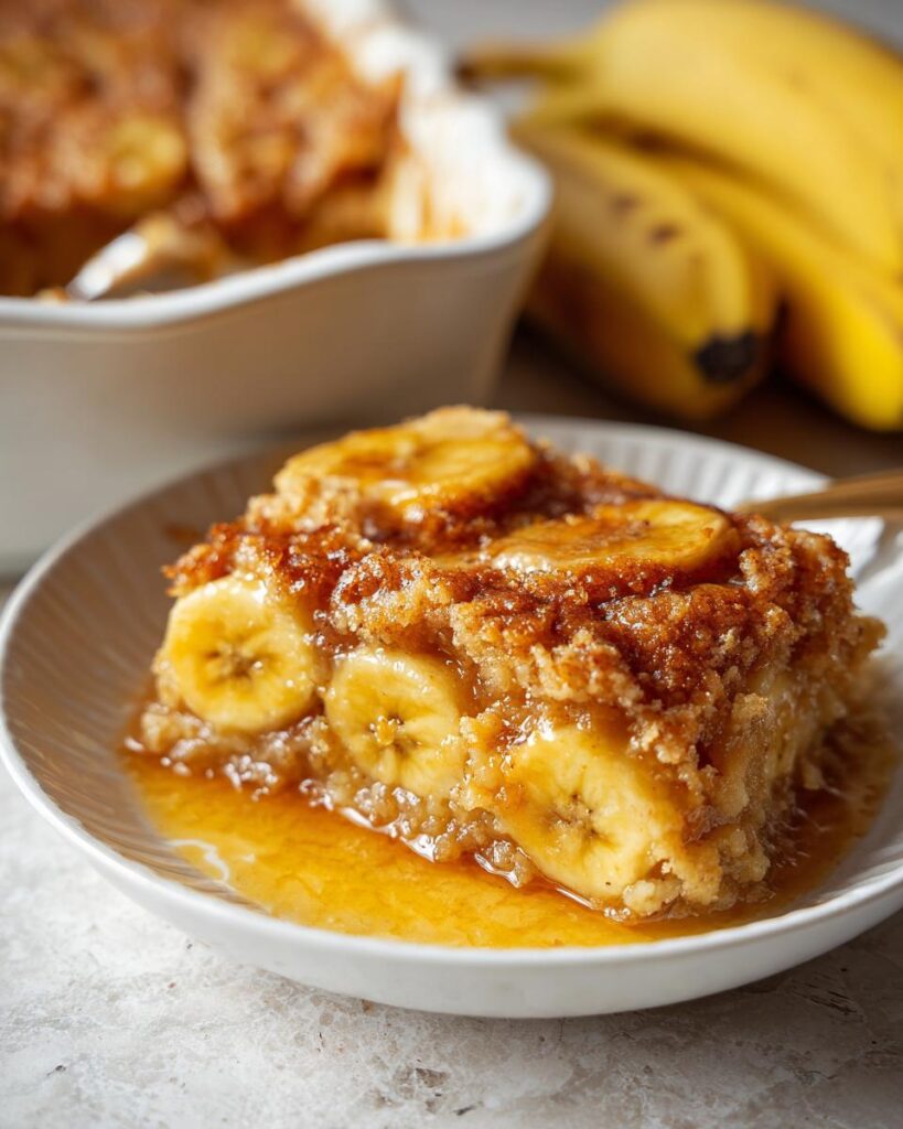 Southern Banana Cobbler