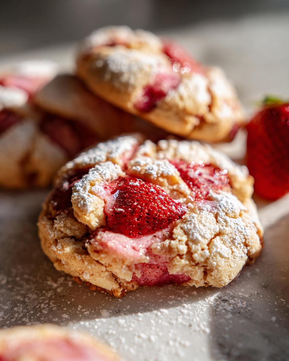 Strawberry Shortcake Cookies - detail 1