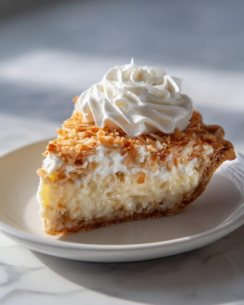 grandmas coconut cream pie recipe